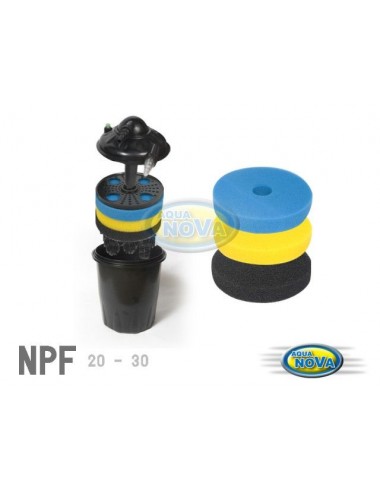 AQUA NOVA - NPF-30 - Jusqu'à 13 000 litres - Filtre UV bassin