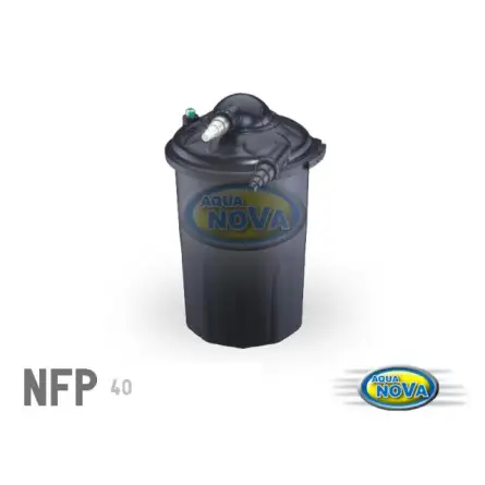 AQUA NOVA - NPF-40 - Até 20.000 litros - Filtro UV para lago