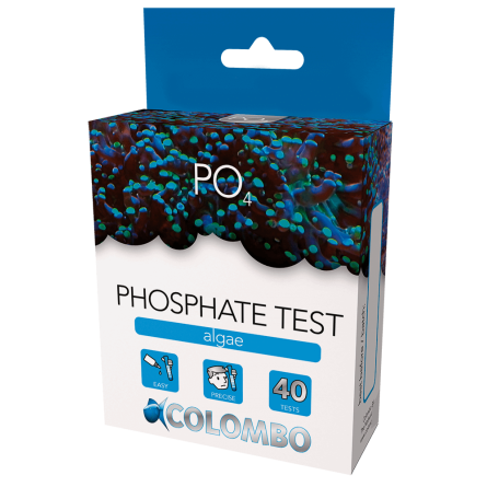 COLOMBO - PO4 - Phosphate test - Algae - 40 tests- Taux de phosphate