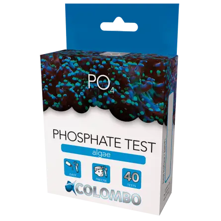 COLOMBO - PO4 - Phosphate test - Algae - 40 tests- Taux de phosphate