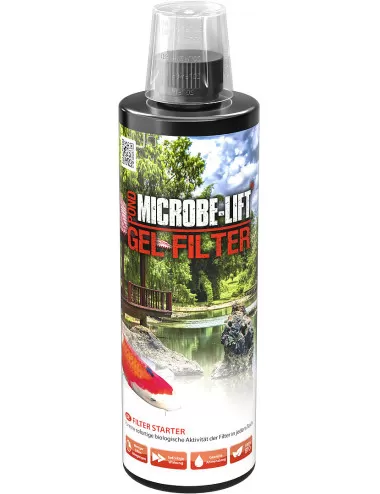 MICROBE-LIFT - Lagoa - Filtro de gel - 473 ml - Produto em gel bacteriano