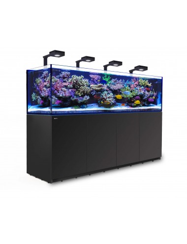 RDEČE MORJE - Reefer 900 G2 Deluxe - Črna - 720 litrov - 4 ReefLED 90 in 4 stebla
