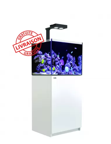 RED SEA - Aquarium Max® E-170 + LED AI Hydra 26™ HD - Meuble blanc  + Décantation - 170 litres