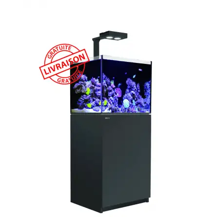 RED SEA - Aquarium Max® E-170 + LED AI Hydra 26™ HD - Meuble Noir + Décantation - 170 litres