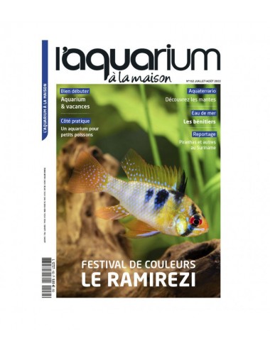 L'Aquarium à la maison - Numéro 152 - Juillet-août 2022