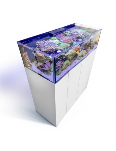 AQUA MEDIC - Armatus Lagoon 400 - Blanco - Acuario de coral sin marco