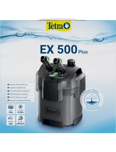 TETRA - Ex 500 plus - Fino a 100 litri - Kit filtro esterno completo