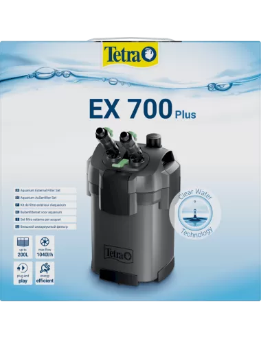 TETRA - Ex 700 plus - Hasta 200 litros - Kit completo de filtro externo