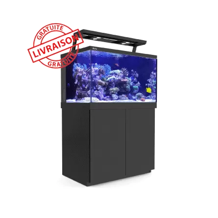 RED SEA - Aquarium Max® S-400 + LED 2x AI Hydra 26™ HD - Meuble noir - 400 litres
