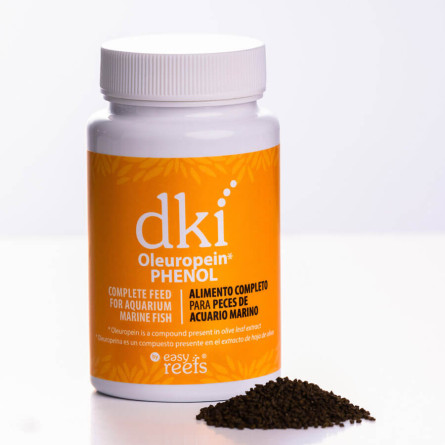 Easy Reefs - DKI Oleuropein fenol - 50 g - Pellets op basis van olijfblad Easy Reefs - DKI Oleuropein fenol - 50 g - Pellets op basis van olijfblad
