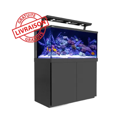 RED SEA - Aquarium Max® S-500 + LED 3x AI Hydra 26™ HD - Meuble noir - 500 litres