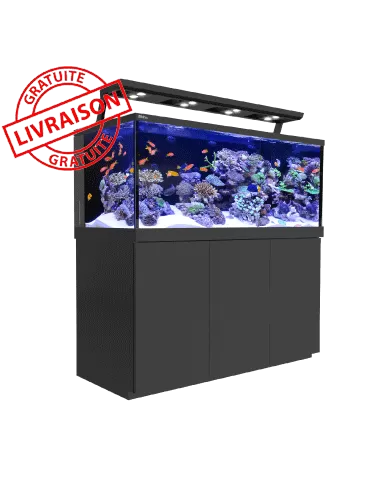 RED SEA - Aquarium Max® S-500 + LED 3x AI Hydra 26™ HD - Armário preto - 500 litros