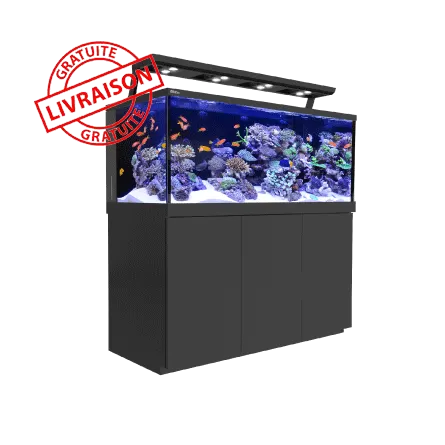 RED SEA - Aquarium Max® S-500 + LED 3x AI Hydra 26™ HD - Armário preto - 500 litros