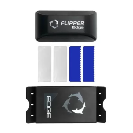 FLIPPER - Edge standard - 12 mm - Nettoyeur magnétique d'aquarium 2 en 1