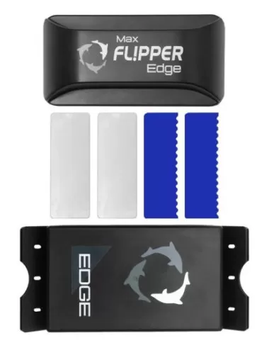 FLIPPER - Edge Max - 24 mm - 2 in 1 Magnetic Aquarium Cleaner