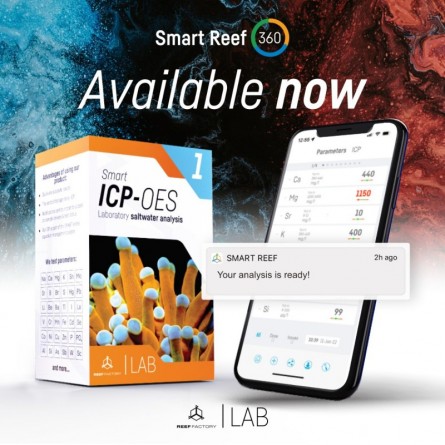 REEF FACTORY - Smart ICP-OES 1 - Laboratorijski test morske vode