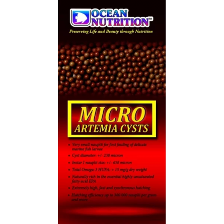 OCEAN NUTRITION - Ciste mikro artemije - 25 g - Mali navpliji OCEAN NUTRITION - Ciste mikro artemije - 25 g - Mali navpliji