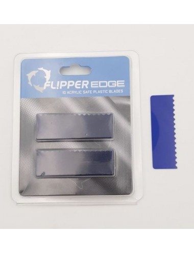 FLIPPER - Lames de rechange en abs - x10 - Pour Flipper Edge Standard