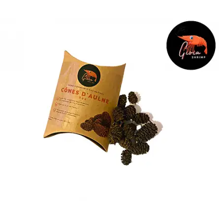 Gioia Shrimp - Alder Cones - x20 - Natural Water Conditioner Gioia Shrimp - Alder Cones - x20 - Natural Water Conditioner