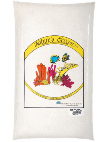 NATURE'S OCEAN – Mariner weißer Sand 0,1–0,5 mm – Aquariensand – 9,07 kg