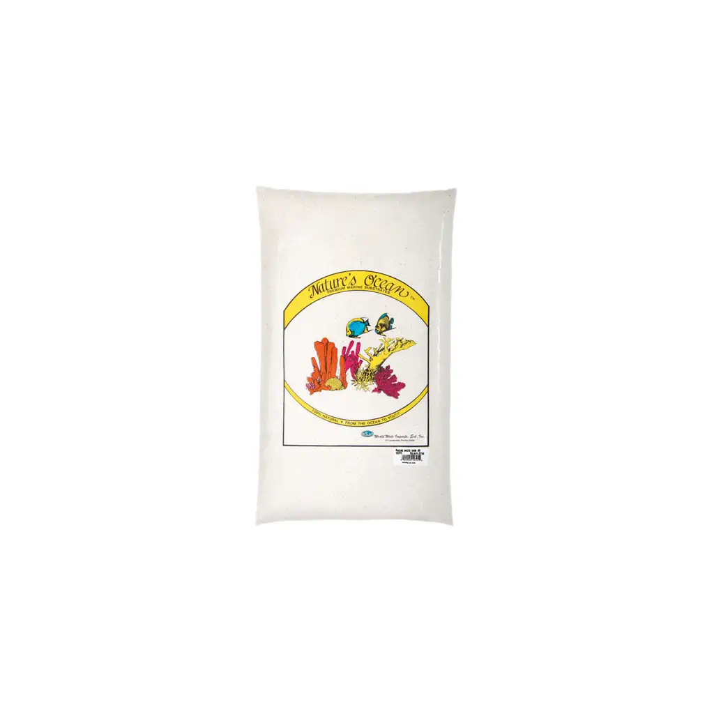 NATURE'S OCEAN - Marine Wit Zand 0,1 - 0,5 mm - Aquariumzand - 9,07 kg