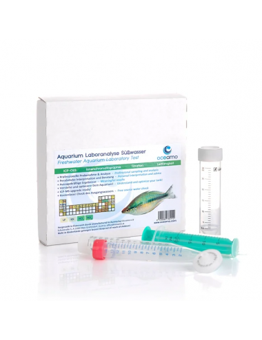 OCEAMO - ICP-OES - Analyse pour aquariums d'eau douce