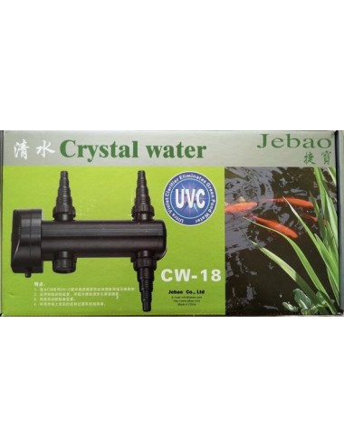 Jecod - CW-18 - Filtre UV pour Aquarium de 18w