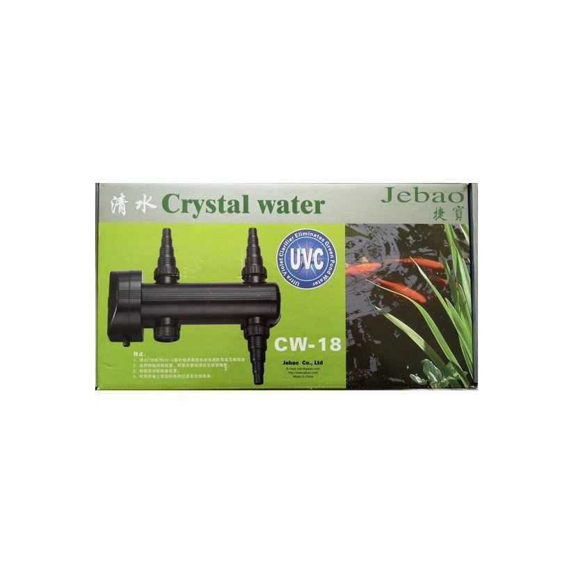Jecod UV11 Filtre UV pour Aquarium de 18w