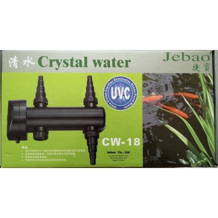 Jecod - CW-18 - Filtre UV pour Aquarium de 18w