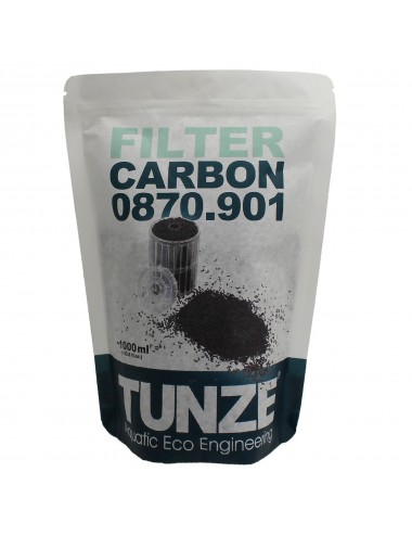TUNZE - Filter Carbon 0870.901 - 700ml - Carbón superactivo garantizado sin fosfatos