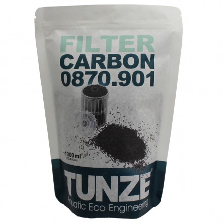 TUNZE - Filter Carbon 0870.901 - 700ml - Super-active carbon guaranteed phosphate-free TUNZE - Filter Carbon 0870.901 - 700ml - Super-active carbon guaranteed phosphate-free