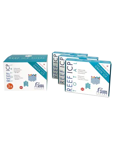 FAUNA MARIN - Reef ICP Test Total - Set 3 test - Test di laboratorio completo
