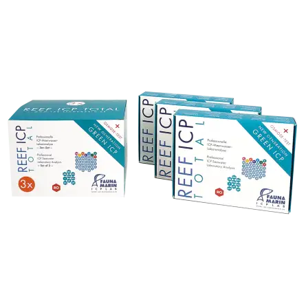 FAUNA MARIN - Reef ICP Test Total - Conjunto 3 testes - Teste laboratorial completo FAUNA MARIN - Reef ICP Test Total - Conjunto 3 testes - Teste laboratorial completo