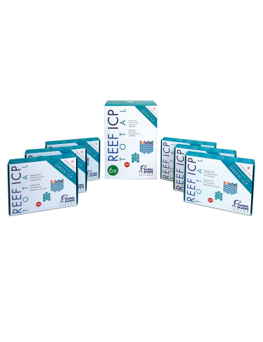 FAUNA MARIN - Reef ICP Test Total - Set 6 test - Test di laboratorio completo
