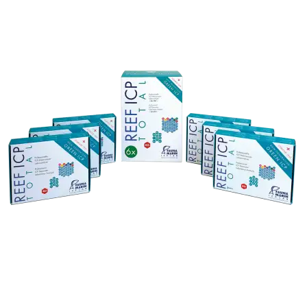 FAUNA MARIN - Reef ICP Test Totaal - Set 6 tests - Volledige laboratoriumtest FAUNA MARIN - Reef ICP Test Totaal - Set 6 tests - Volledige laboratoriumtest