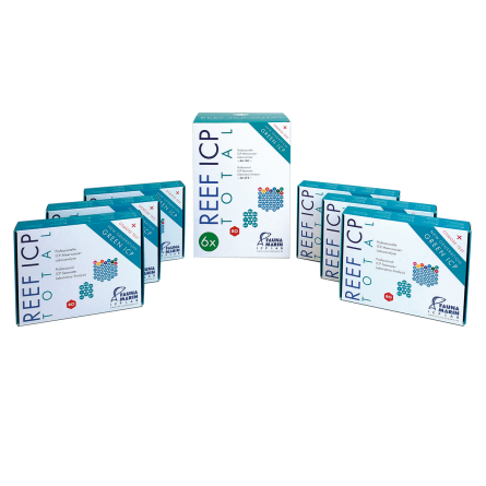 FAUNA MARIN - Reef ICP Test Total - Set 6 testov - Celoten laboratorijski test FAUNA MARIN - Reef ICP Test Total - Set 6 testov - Celoten laboratorijski test