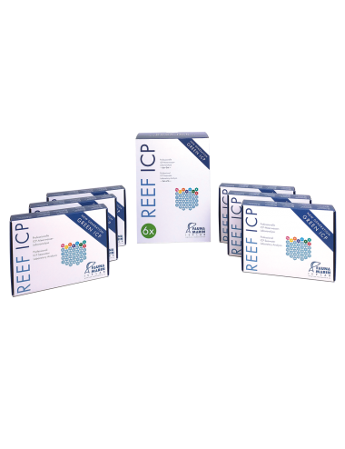 FAUNA MARIN - Análisis ICP - Set de 6 tests - Análisis de agua de mar en laboratorio