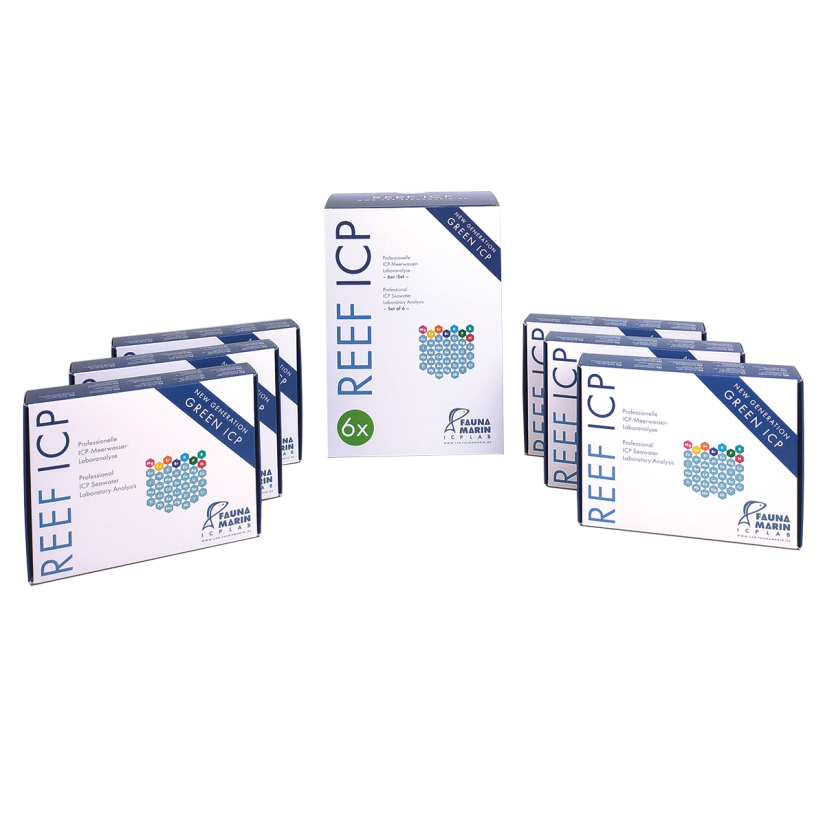 FAUNA MARIN - Analyse ICP - Set 6 tests - Analyse de l’eau de mer en laboratoire
