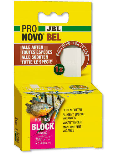 JBL - Holiday block - Mangime per le feste per pesci d'acqua dolce