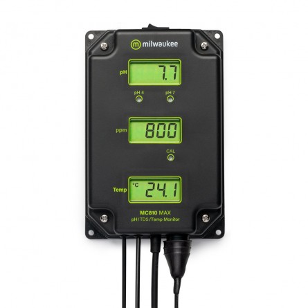 MILWAUKEE - MC810 Max - pH/TDS/Temperature Monitor