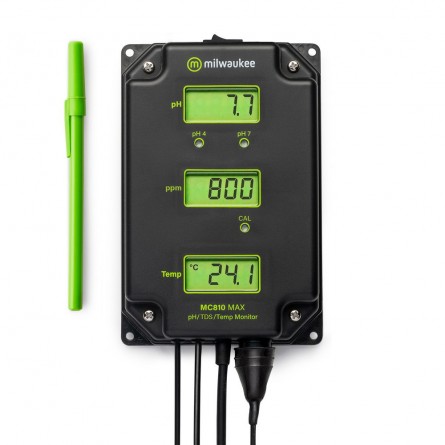 MILWAUKEE - MC810 Max - pH/TDS/Temperature Monitor