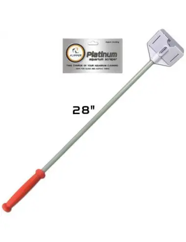 FLIPPER - Flipper Platinum Scraper - 70 cm - Scraper for aquarium