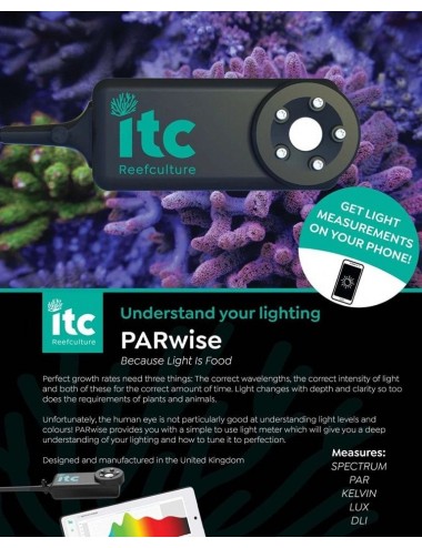 ITC Reef Culture - PARwise - PAR meter for Aquarium