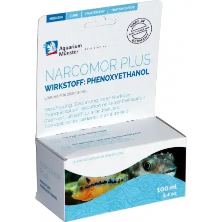 Aquarium Munster - Narcomor Plus 100ml - Sedante para peces Aquarium Munster - Narcomor Plus 100ml - Sedante para peces