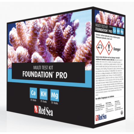 CRVENO MORE - Reef Foundation Pro MultiTest komplet (Ca, KH, Mg) CRVENO MORE - Reef Foundation Pro MultiTest komplet (Ca, KH, Mg)