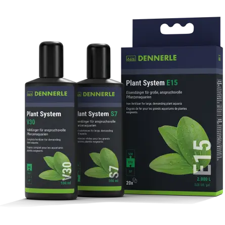 DENNERLE - Plant System Set - Fertilisation pour aquariums plantés DENNERLE - Plant System Set - Fertilisation pour aquariums plantés