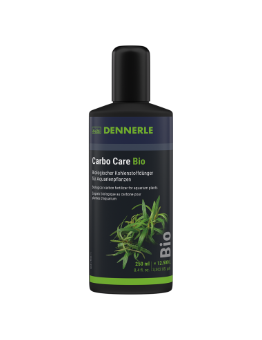 DENNERLE - Carbo Care Bio - 250ml - Engrais à base de carbone pour aquarium