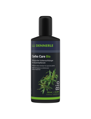 DENNERLE - Carbo Care Bio - 250ml - Fertilizante à base de carbono para aquário