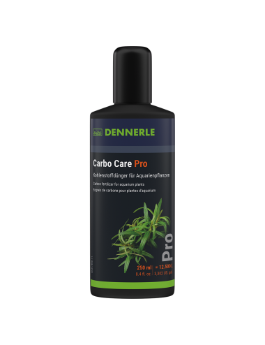 DENNERLE - Carbo Care Pro - 250ml - Dünger auf Kohlenstoffbasis für Aquarien