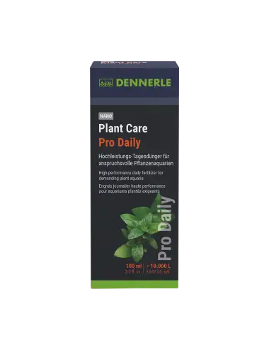 DENNERLE -  Plant Care Pro Daily - 100ml - Engrais haute performance pour aquariums